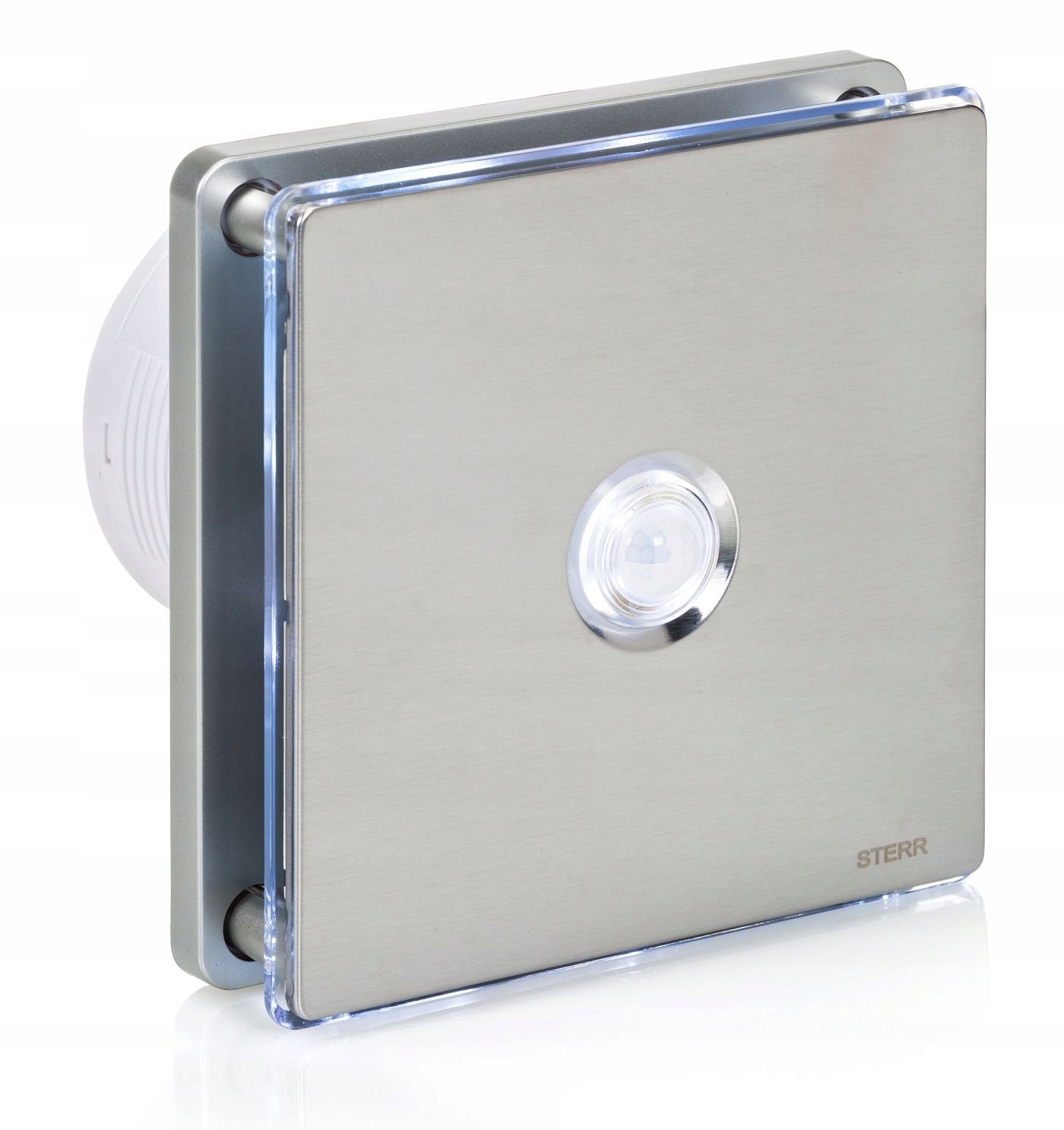  Bfs100lp-s - koupelnový ventilátor led + pir) stříbro