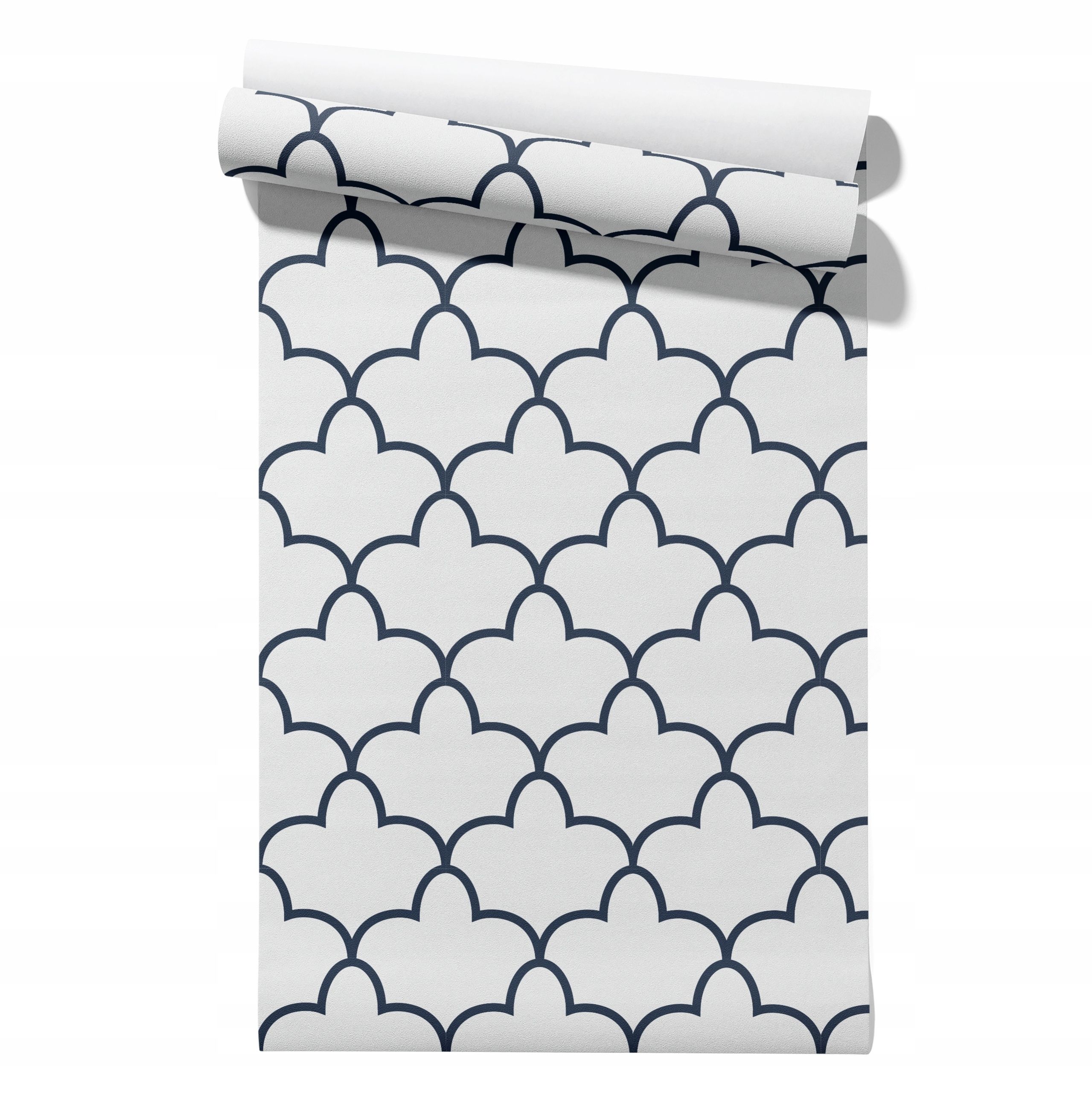 Wallpaper non-woven fabric pastel cherries wallpaper in a roll 50cm x 6,1mb