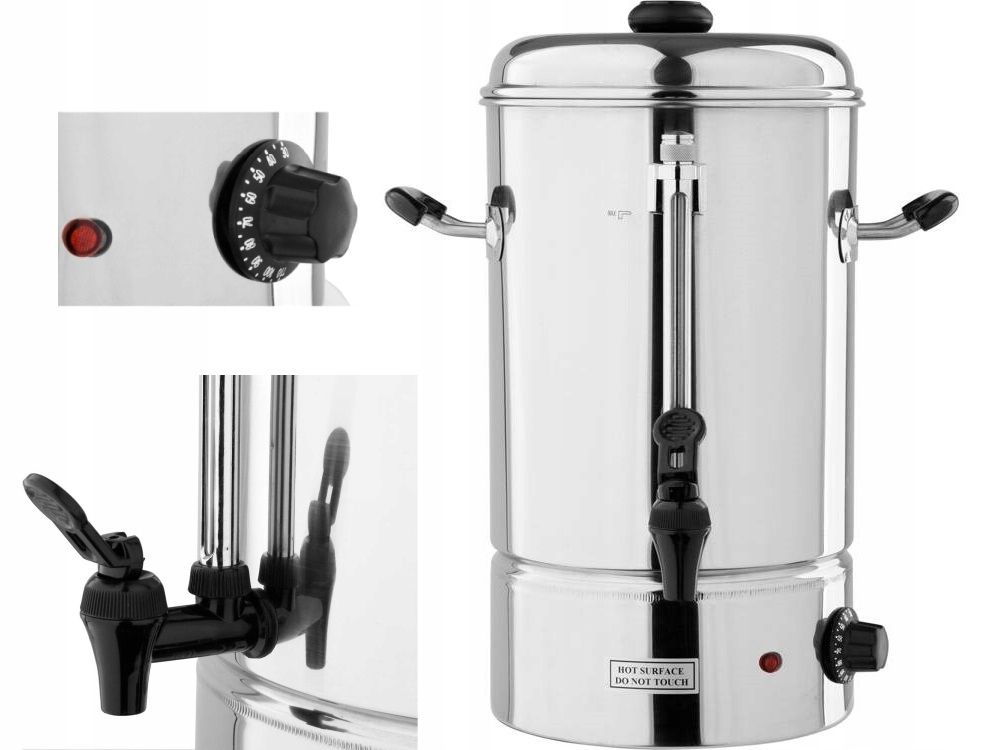 Yg-04316 wasserkocher boiler 12l heizgerät 2500w 220-240v yato gastro