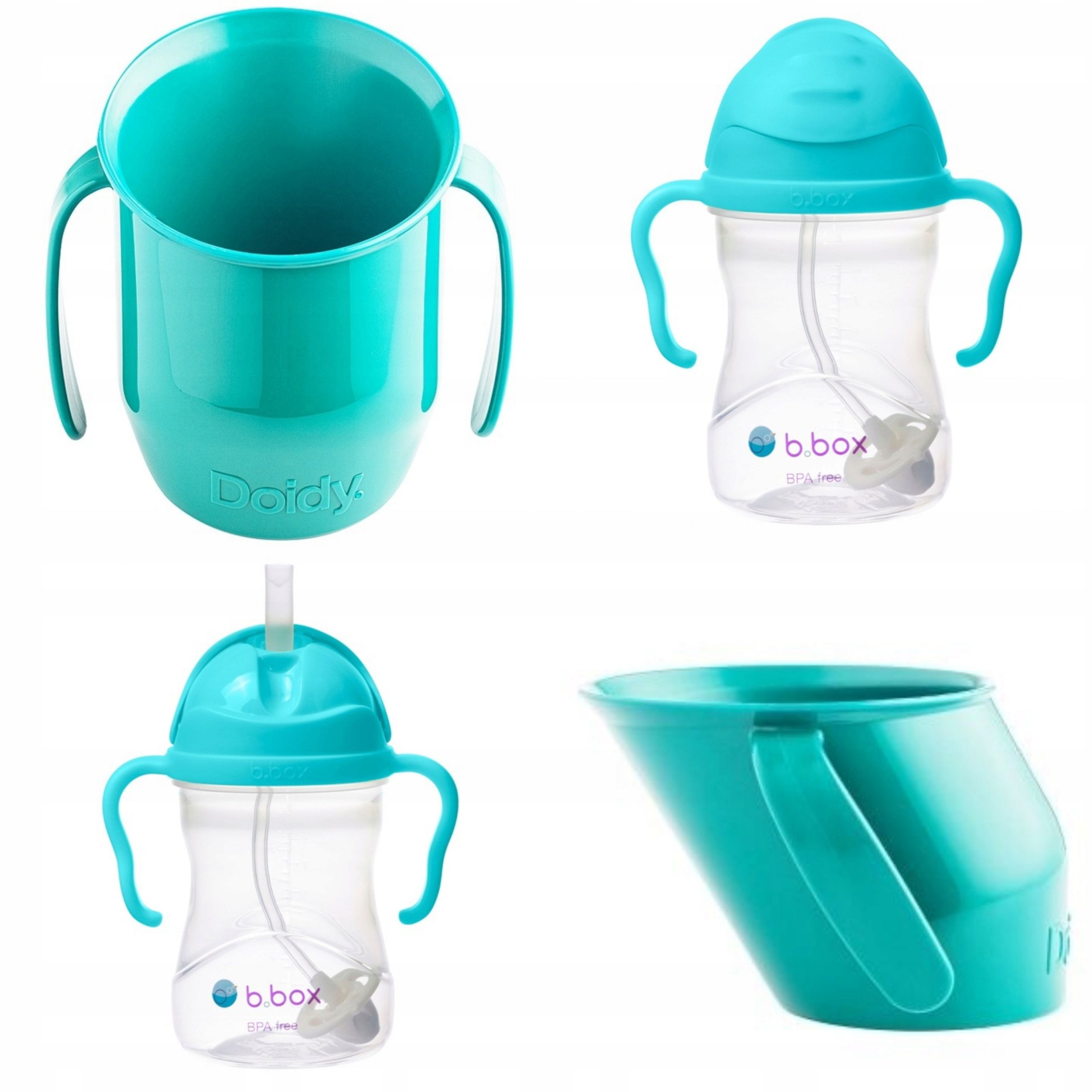  Komplekt jooma õppimiseks joogipurskkaev b.box + tass doidy cup