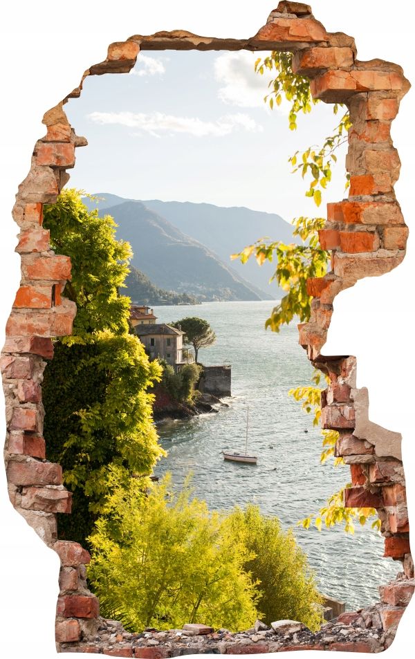  Sienas uzlīmes foto tapetes caurums 688 daba