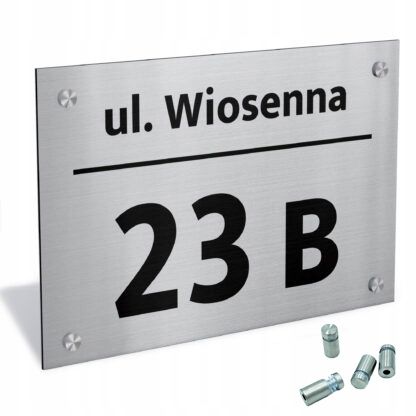  Namo numeris su apšvietimu lentelė led 30x30