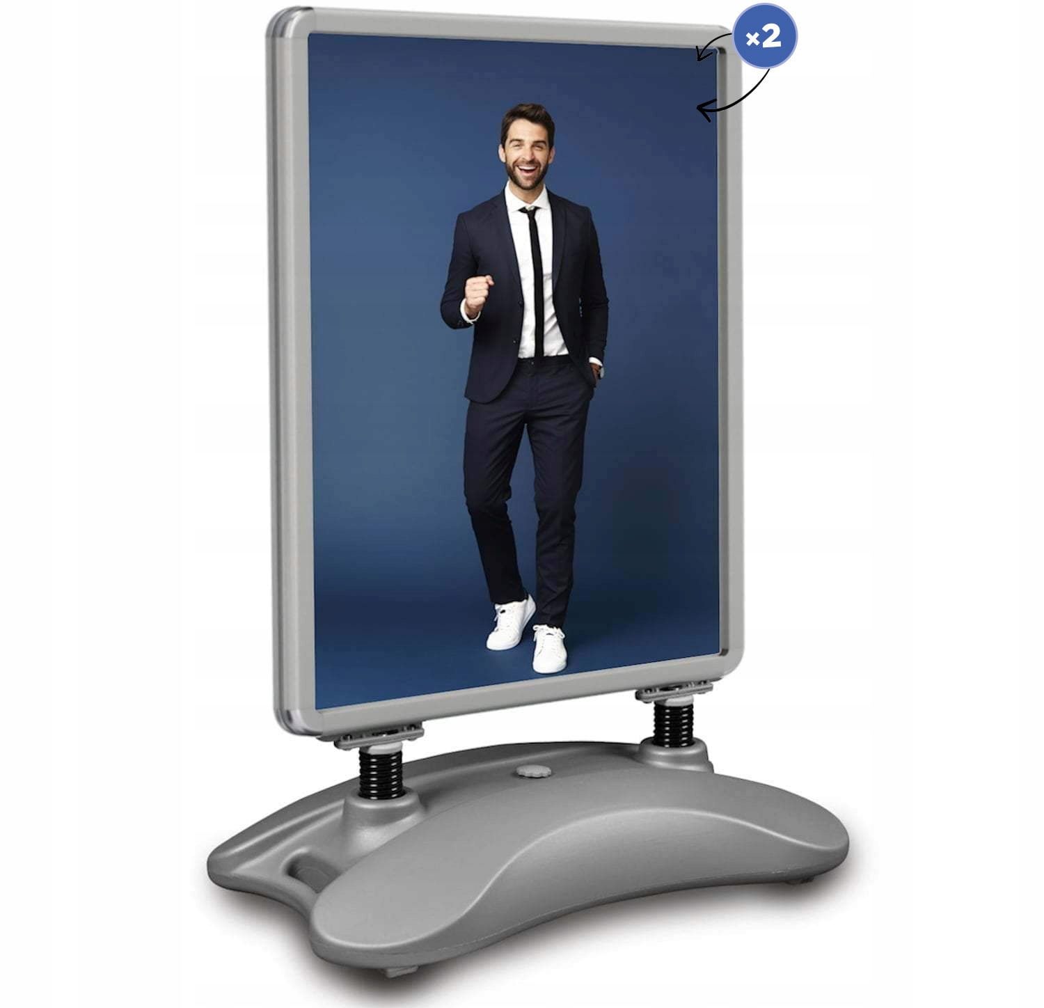  Medinis kreidinis stendas classic xl 72x160 cm