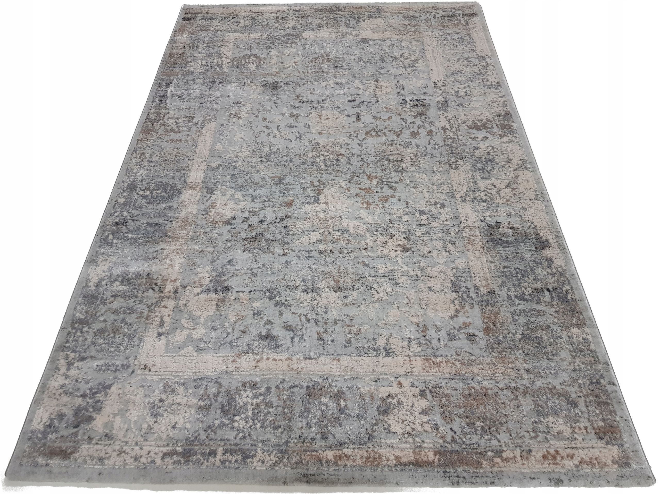  Kilimas laila vintage lofto stiliaus pilkas mėlynas 200x300 nakrapiany betonas pilka