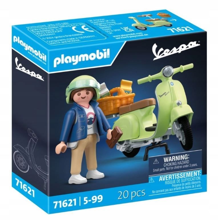  Komplektas playmobil 71423 automobilis su nameliu ant ratų