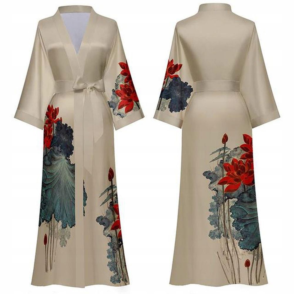  Župan kimono japončina satén univerzálny