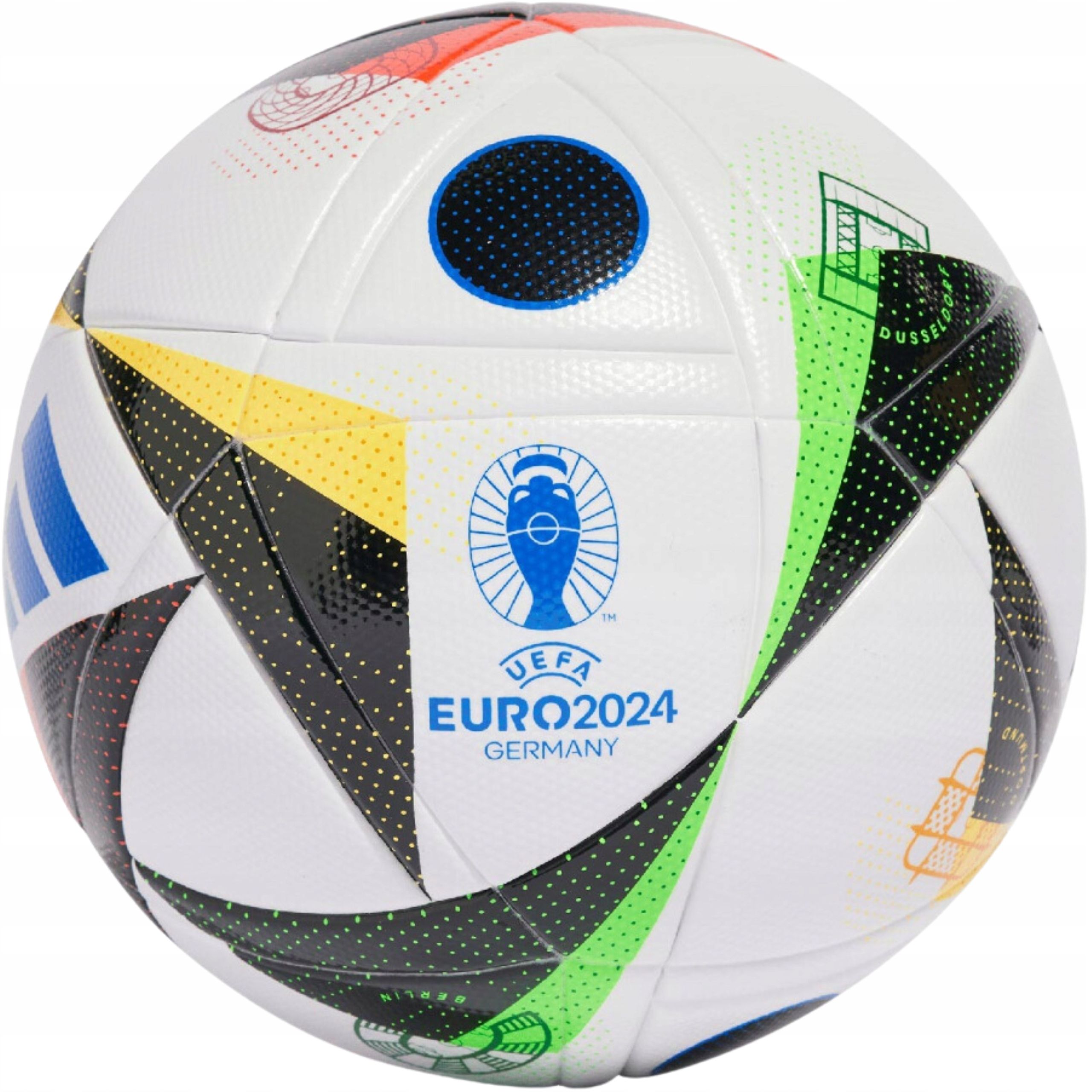  Pilka adidas euro 2024 školenie bylinky hrať veľkosť 5 napompowana