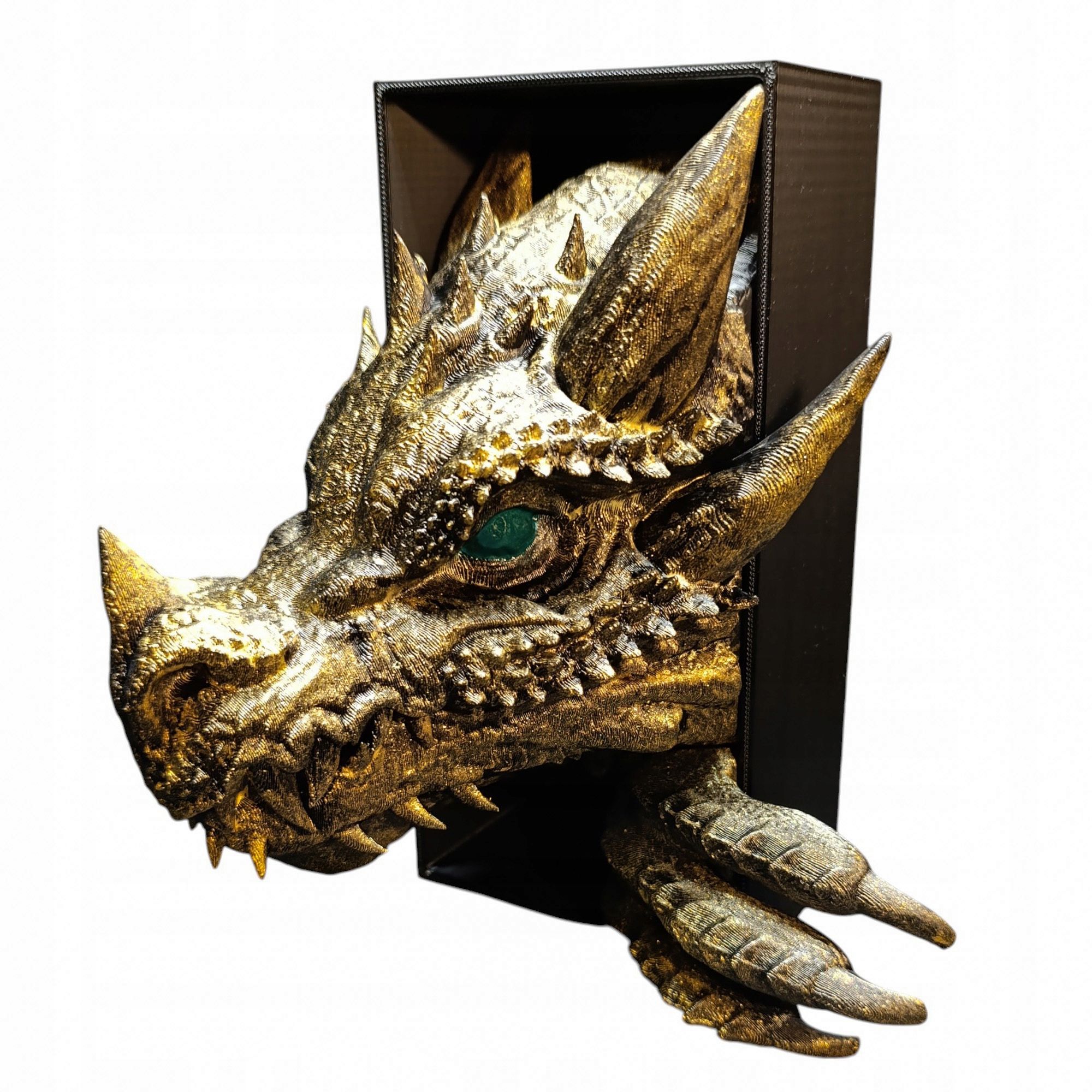  Mini grāmatu galds book nook pūķis + nagi dragon fourth wing