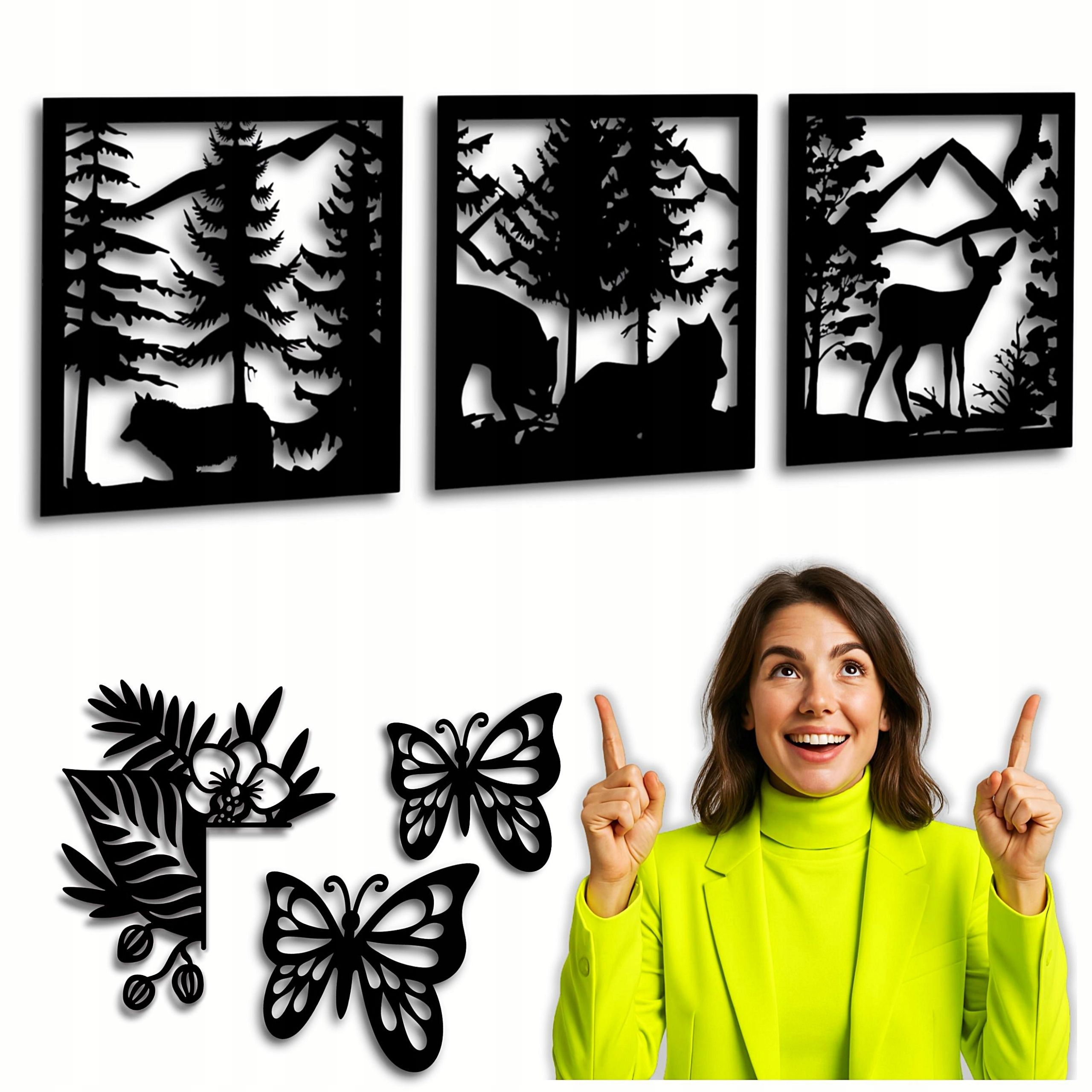  Openwork painting for the living room paintings on the wall wall decoration landscape gor