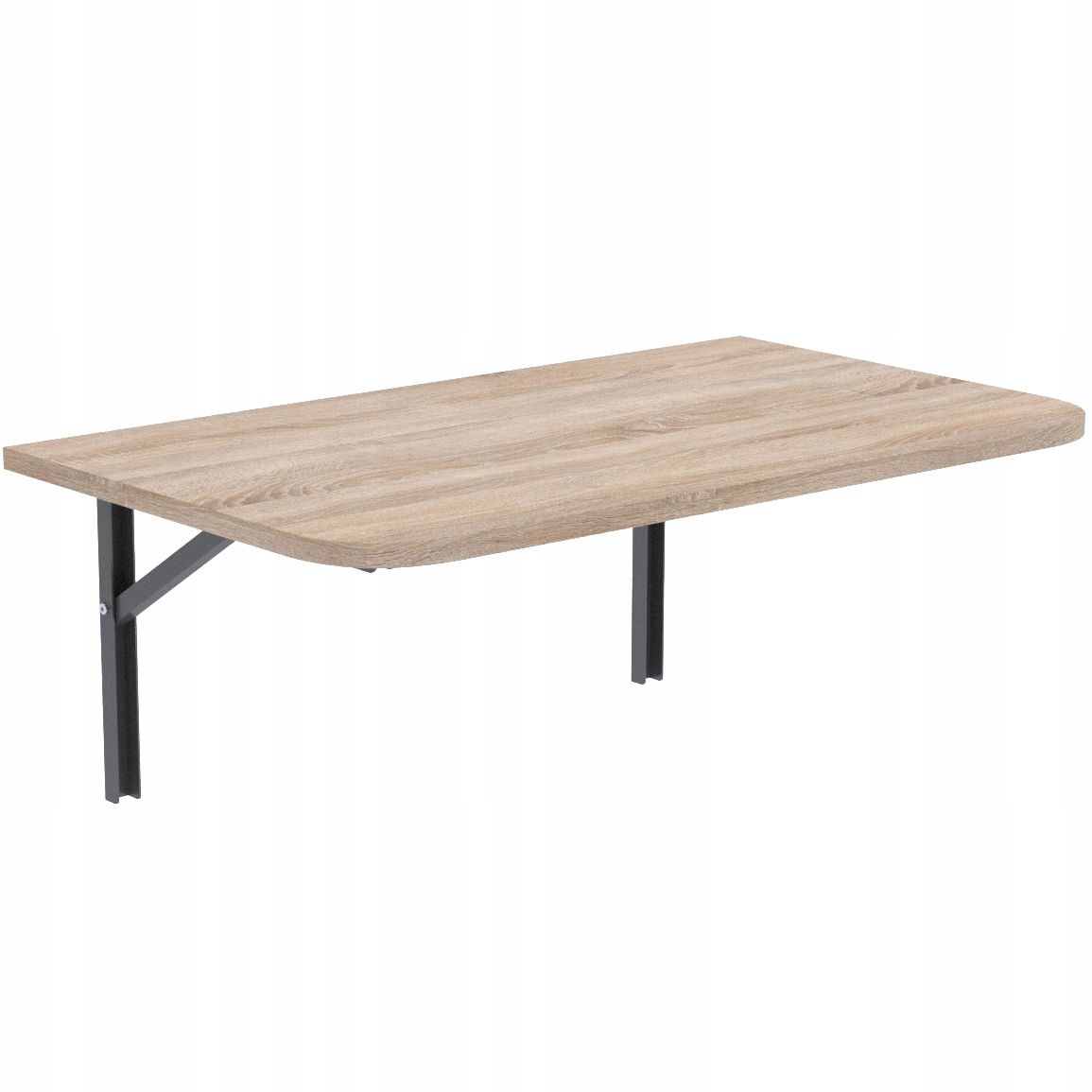  Skladací stôl tabuľky stolová doska rozložené 100x40 burgundia zaoblené
