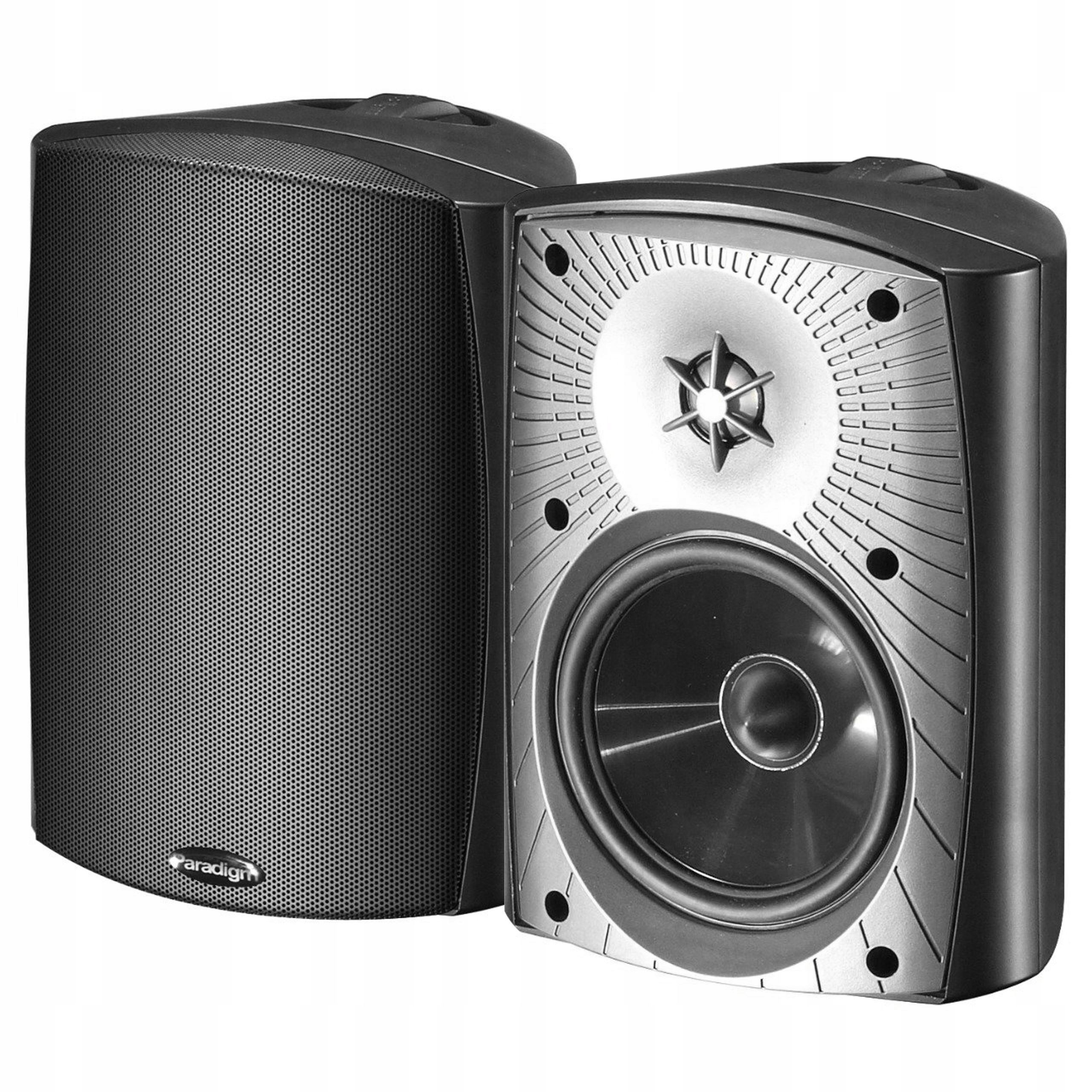  Installationslautsprecher äußerlich paradigm griffel 270 v3 schwarz 2 pcs.