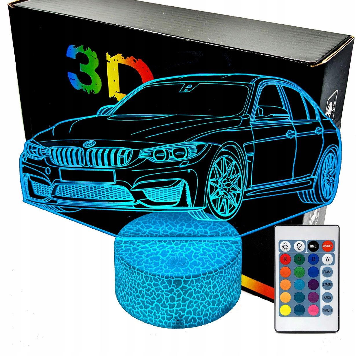  3d naktinė lemputė lempų daugiaspalvis