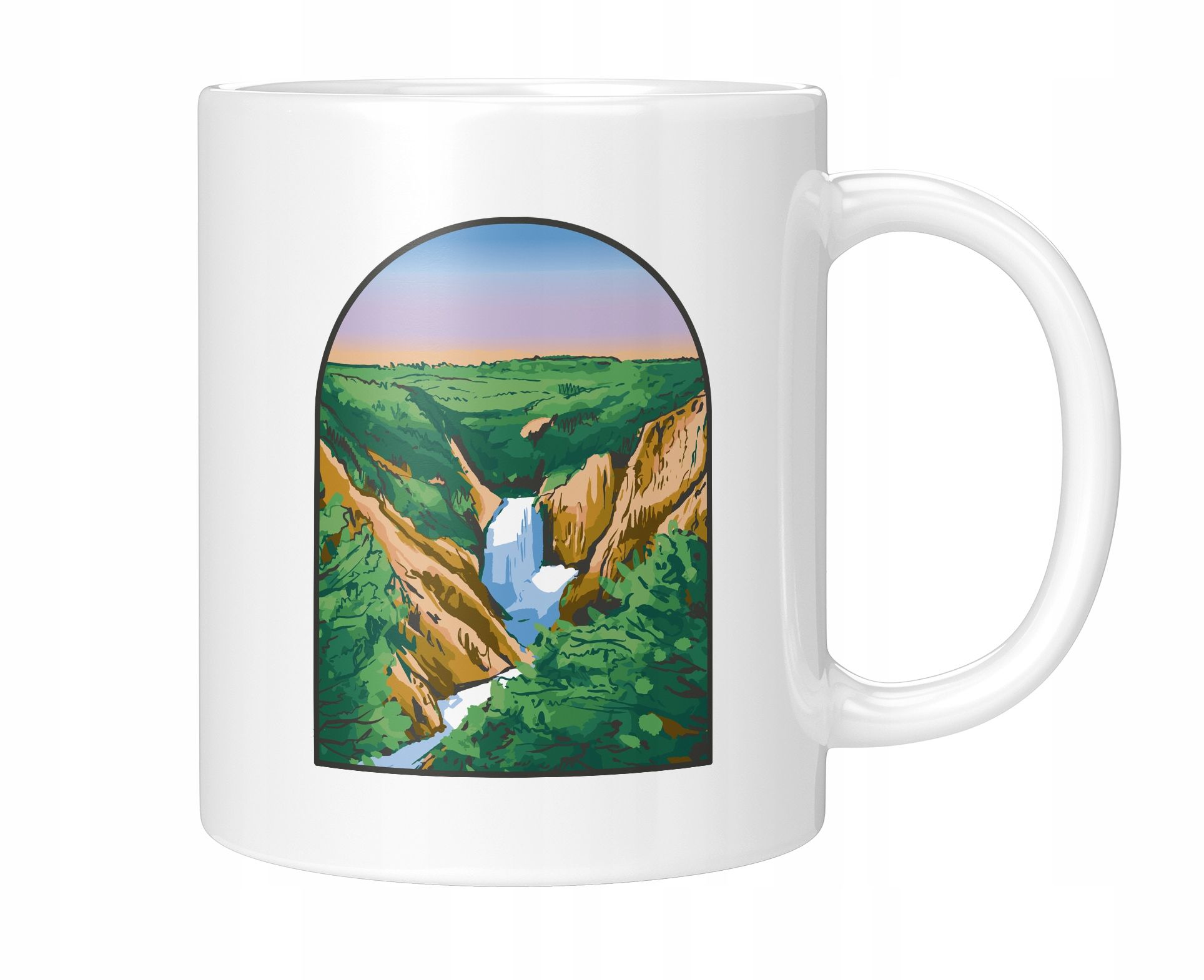  Keramikbecher 330 ml sommer sanduhr