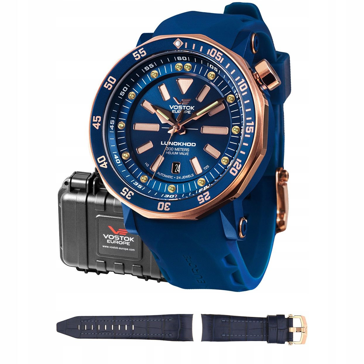  Pánské hodinky vostok europe nh35a-571c607s černá barva
