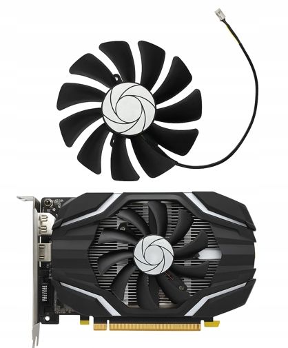  Ventilaator asus dual mini gtx 1650 1660 rtx 3050 3060 ti rx 6400 6500 xt pc