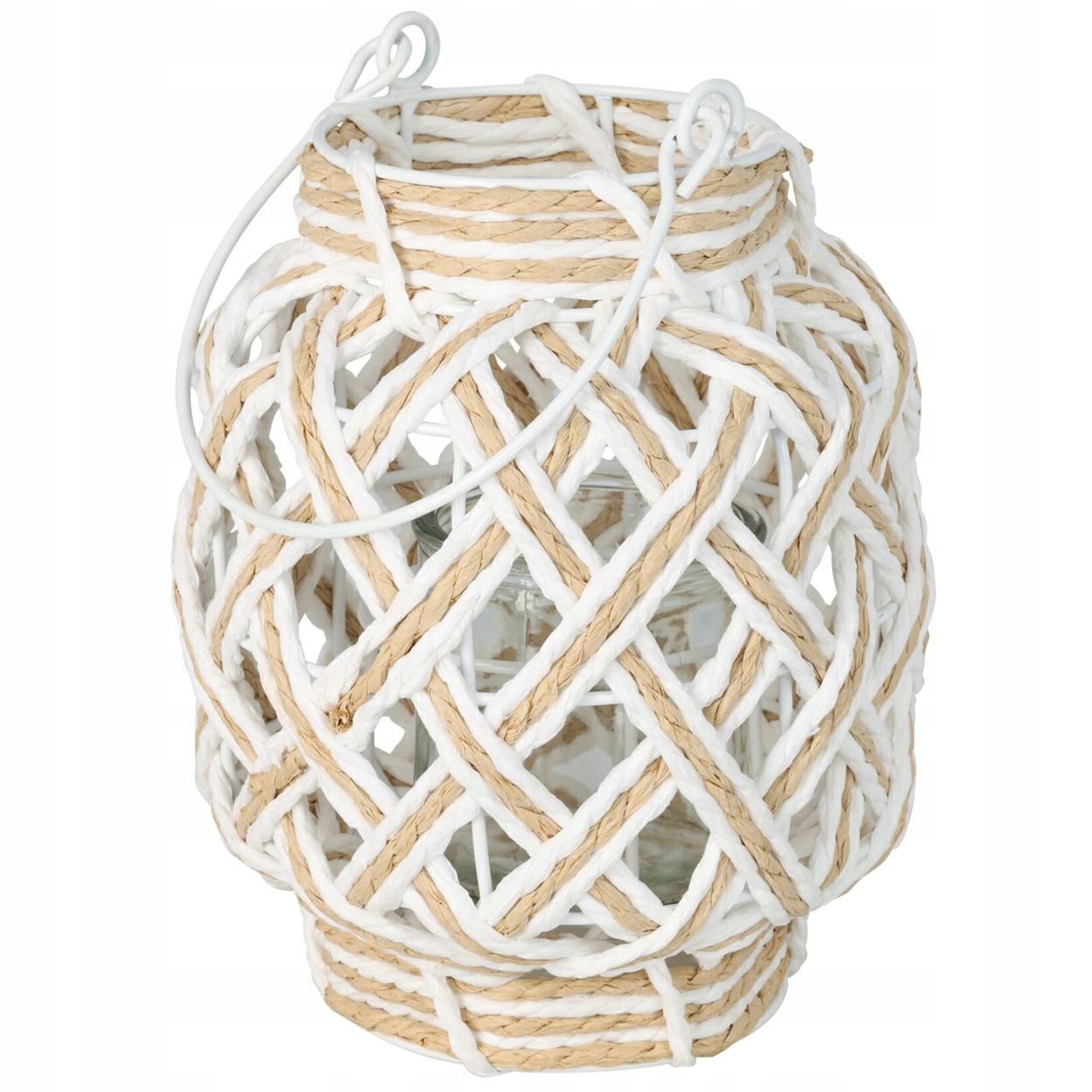  Lampa 15x18 cm laterna led lampa lampa svečturis melns dārzs