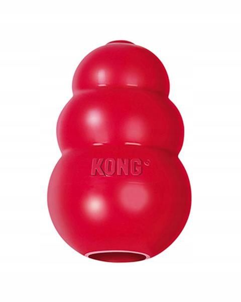  Rotaļlieta par gardumiem būvēt par suni kong classic l 10cm suņiem 13-30kg