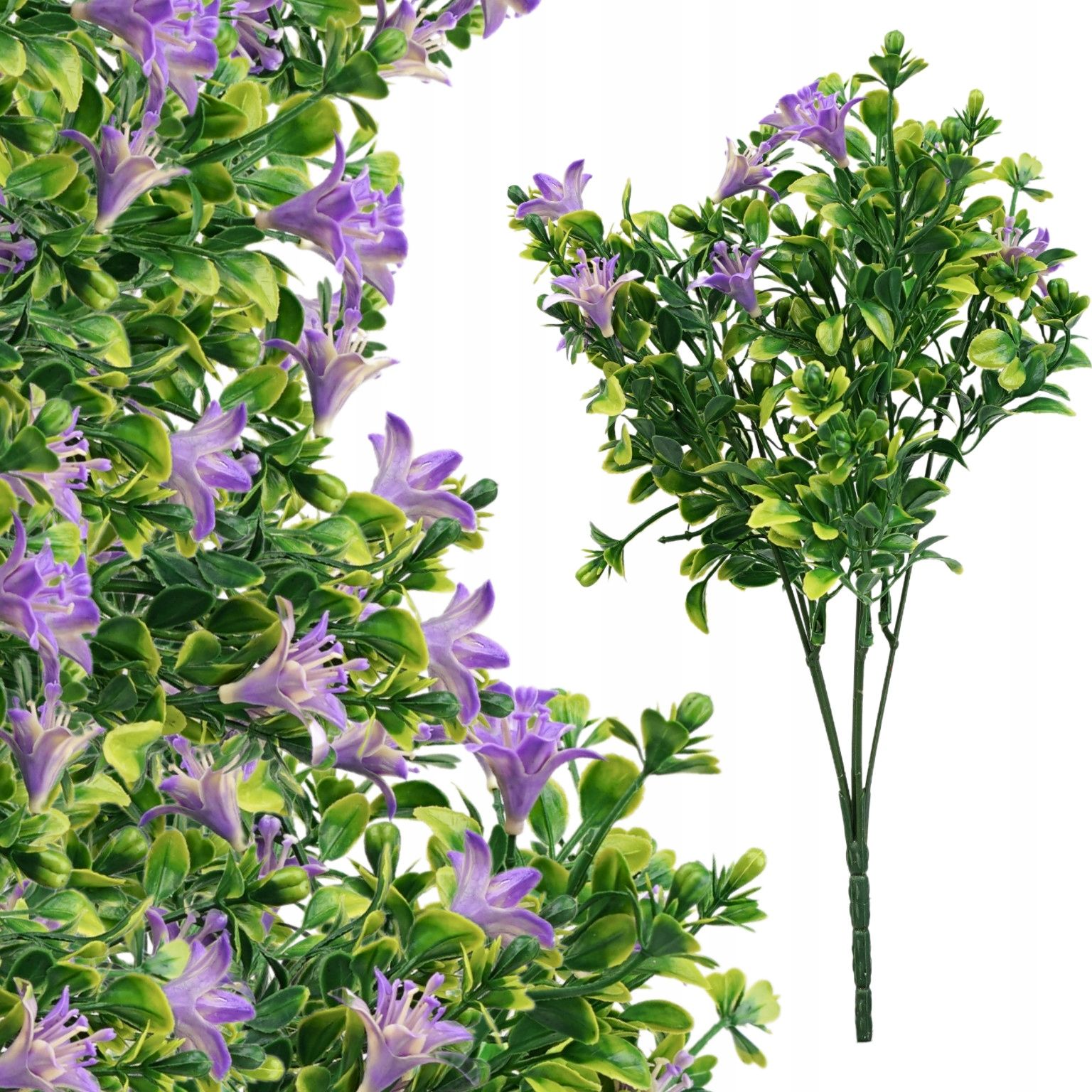  Dirbtinės gėlės gipsowka šakelė 32cm tanki violetinė priedas puokštėms