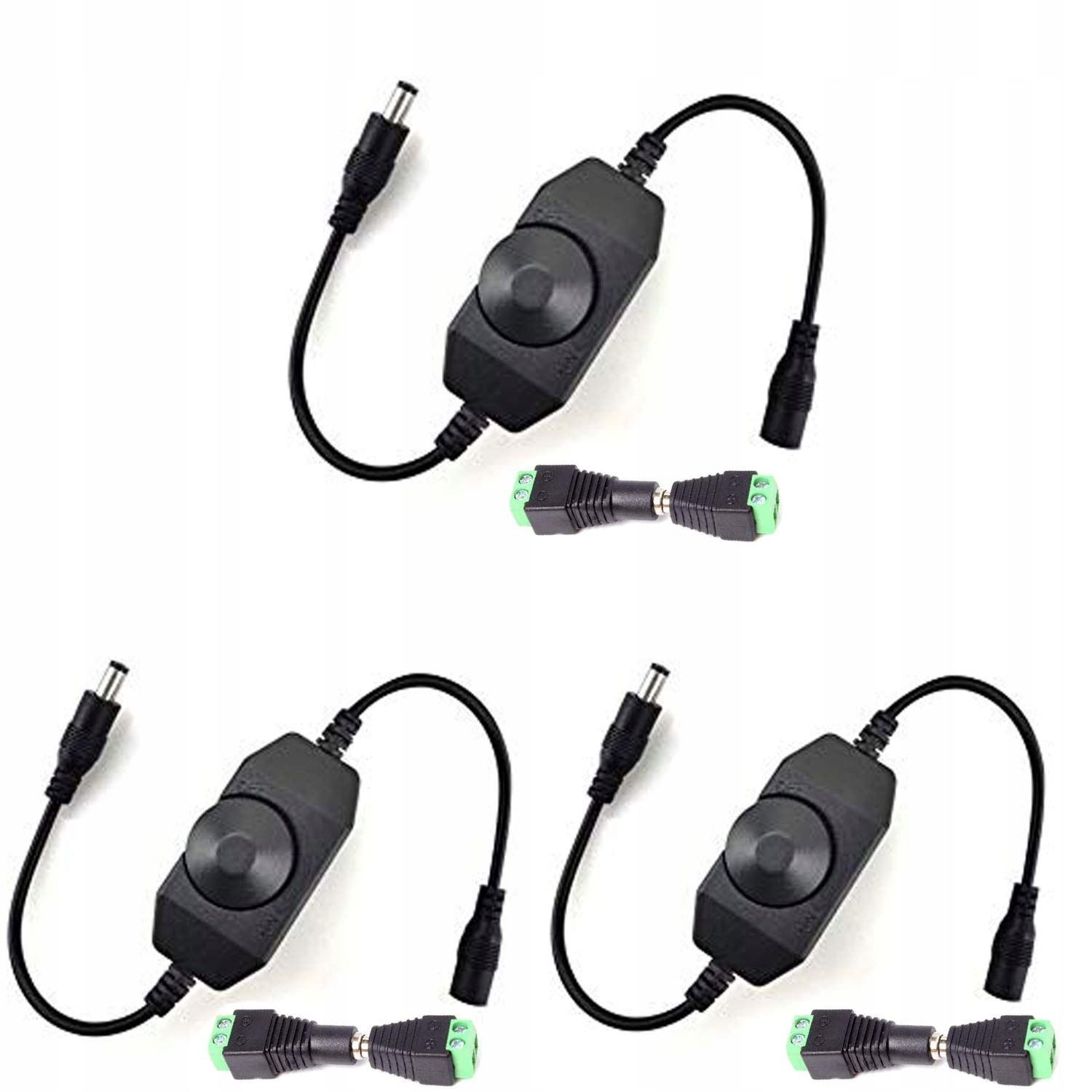  Dimmer mini controller led-streifen rf radio fernbedienung 5v-24v 6a 2 stk.