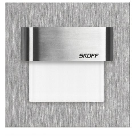  Rėmas laiptų lempa 0,8w 10v inox neutral skoff
