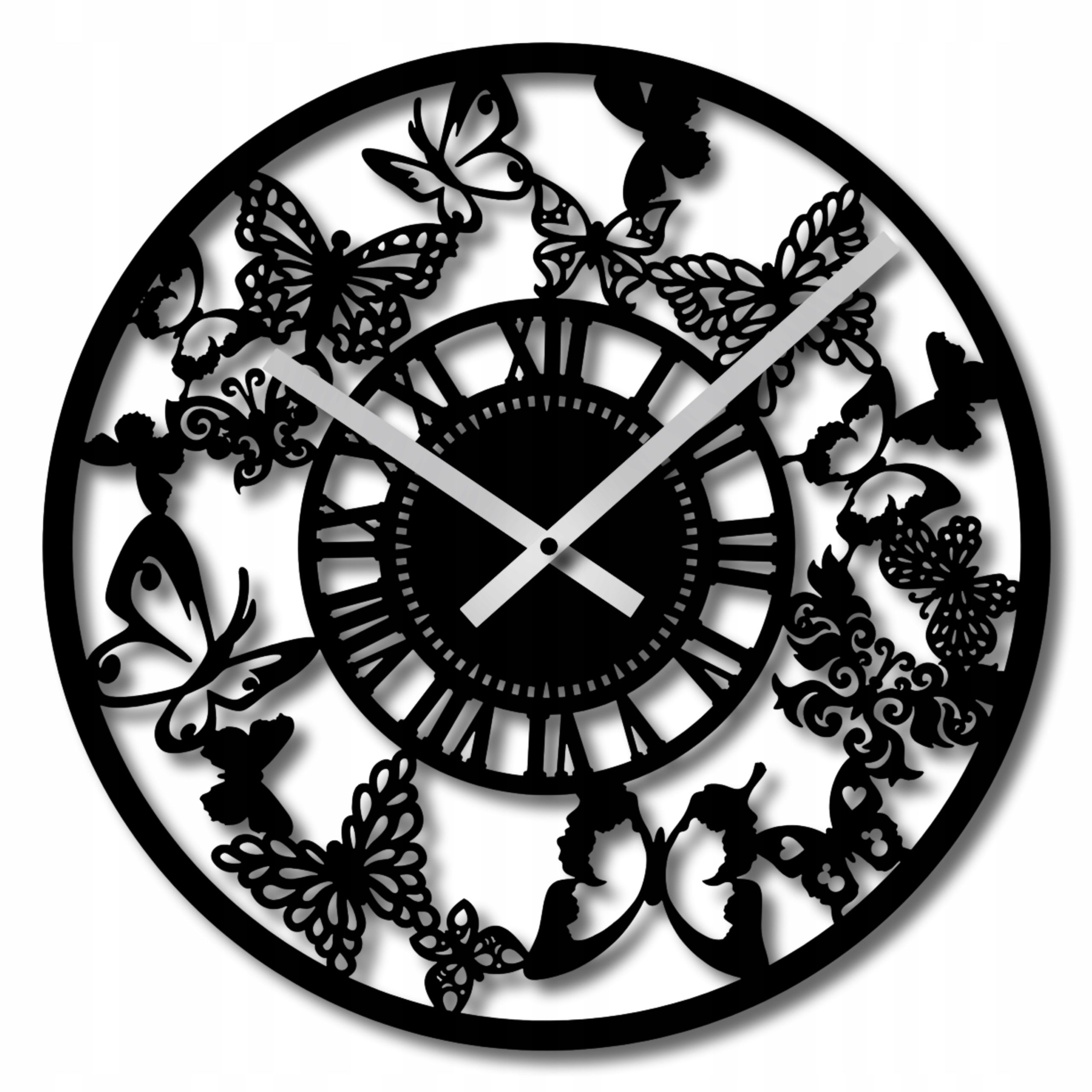  Wall clock 60 cm clock on the wall big clock openwork classic big numbers