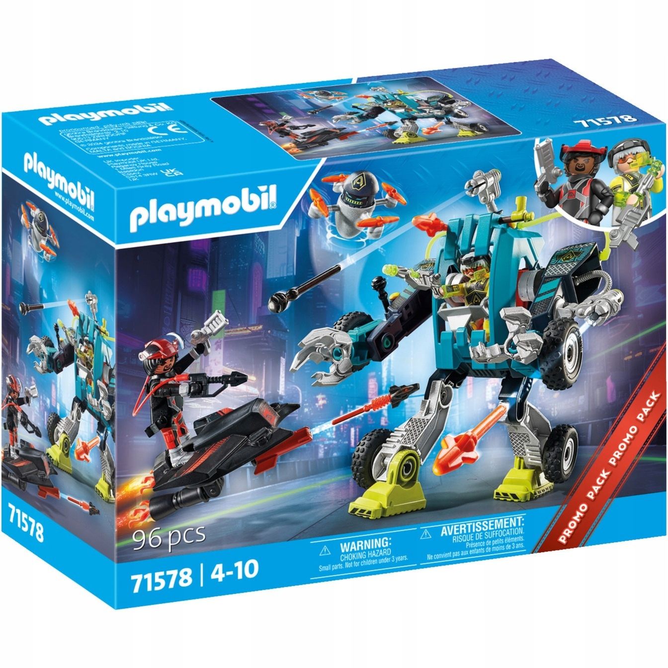  Playmobil 71149 city action. helikoptéra zachránit jednotky pro speciální