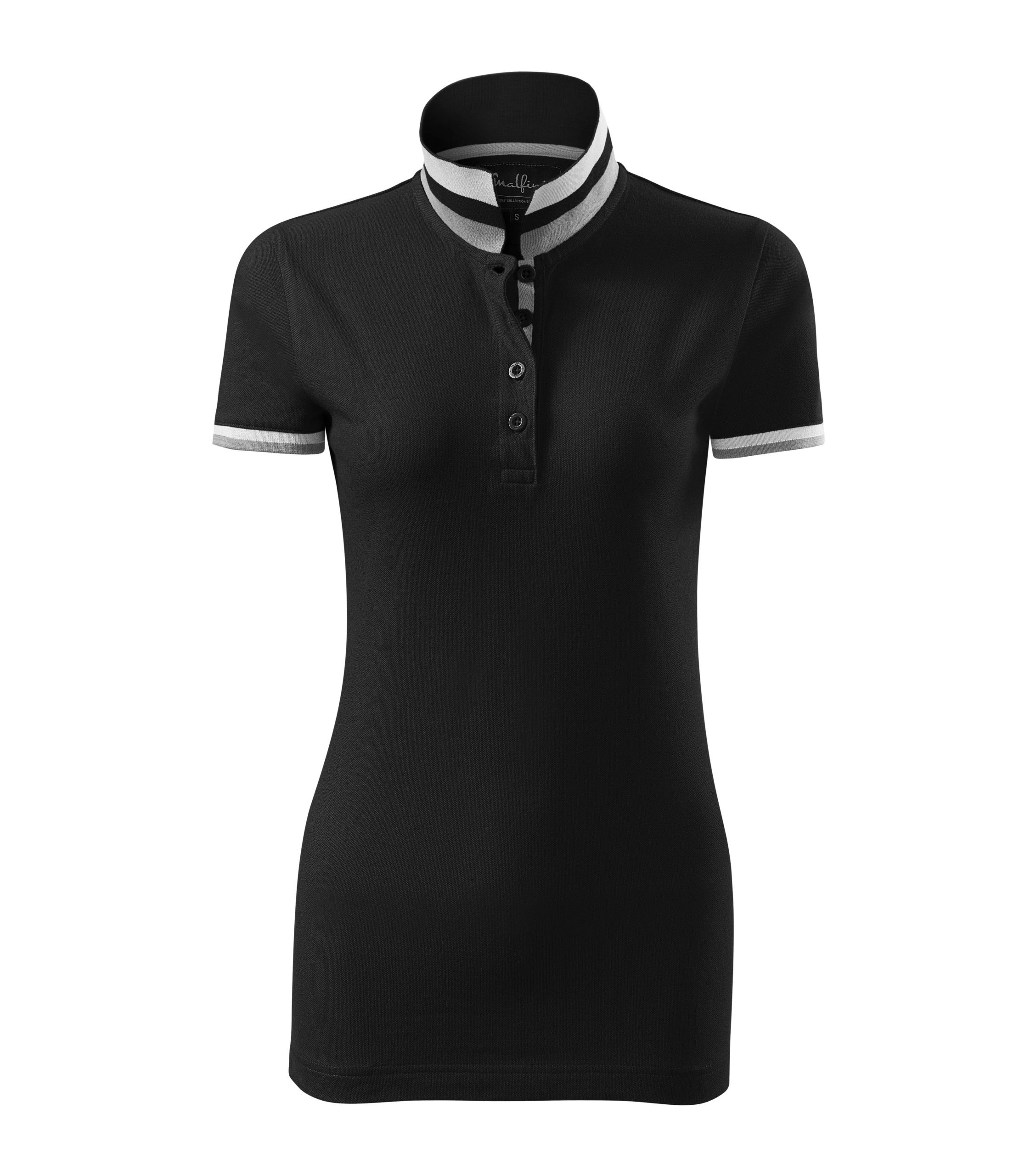  Malfini moteriški polo marškinėliai collar up 257 medvilnė dydis xxl