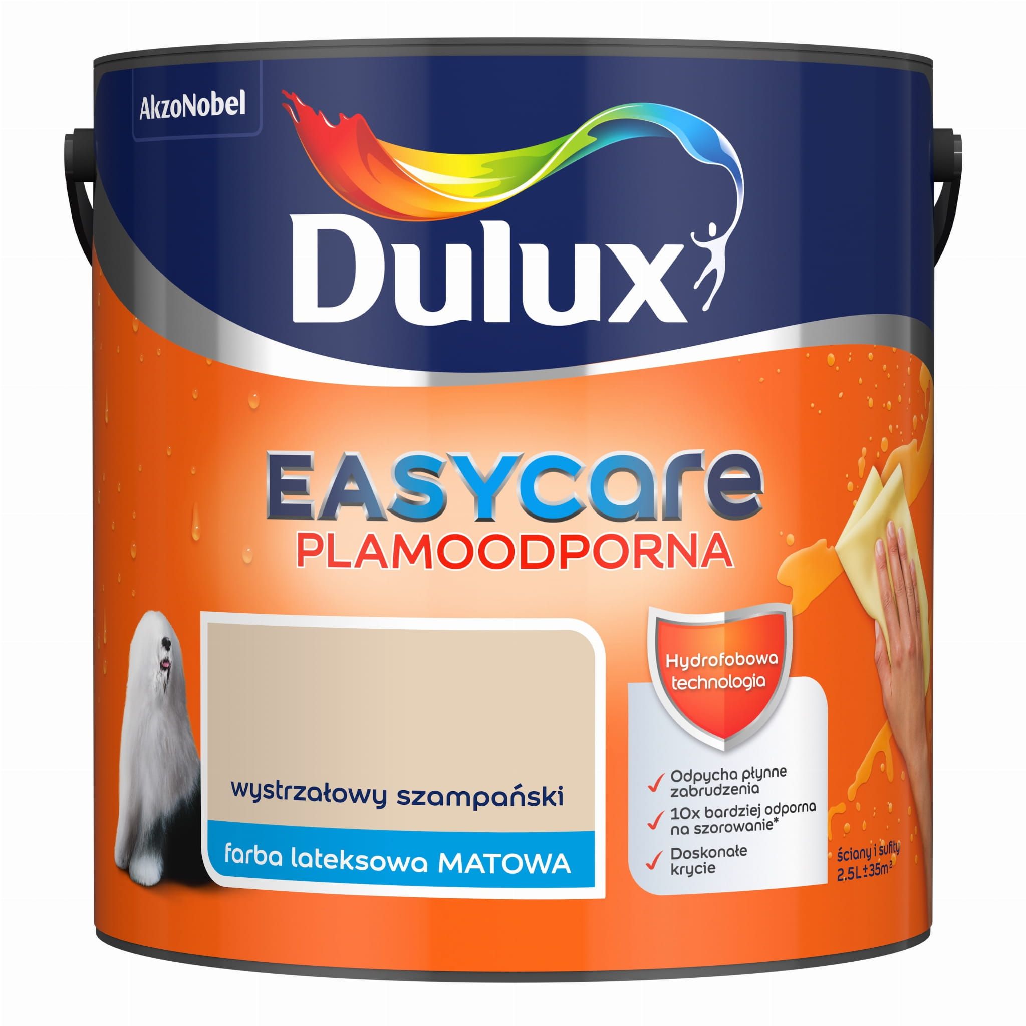  Latexová barva dulux easycare zawsze béžový 2,5l