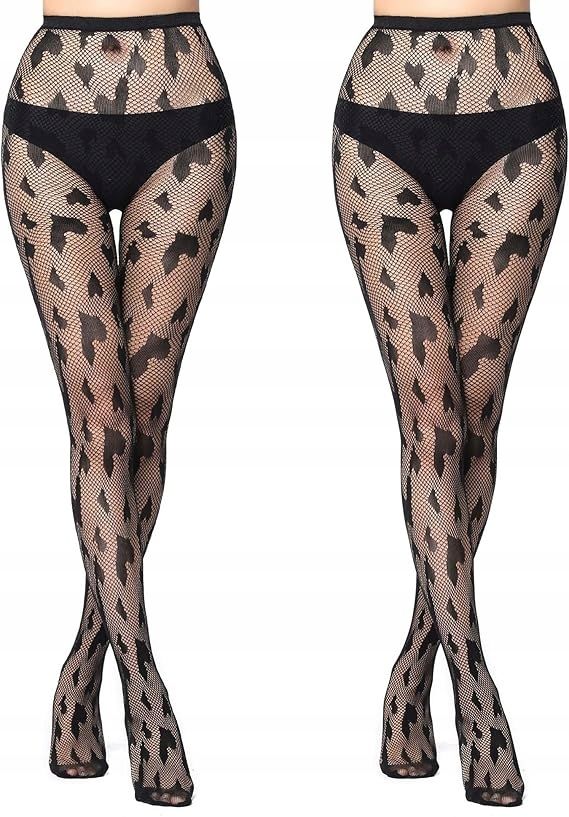  Mk3rs2 fishnet tights 2 couples. black with high waist size universal