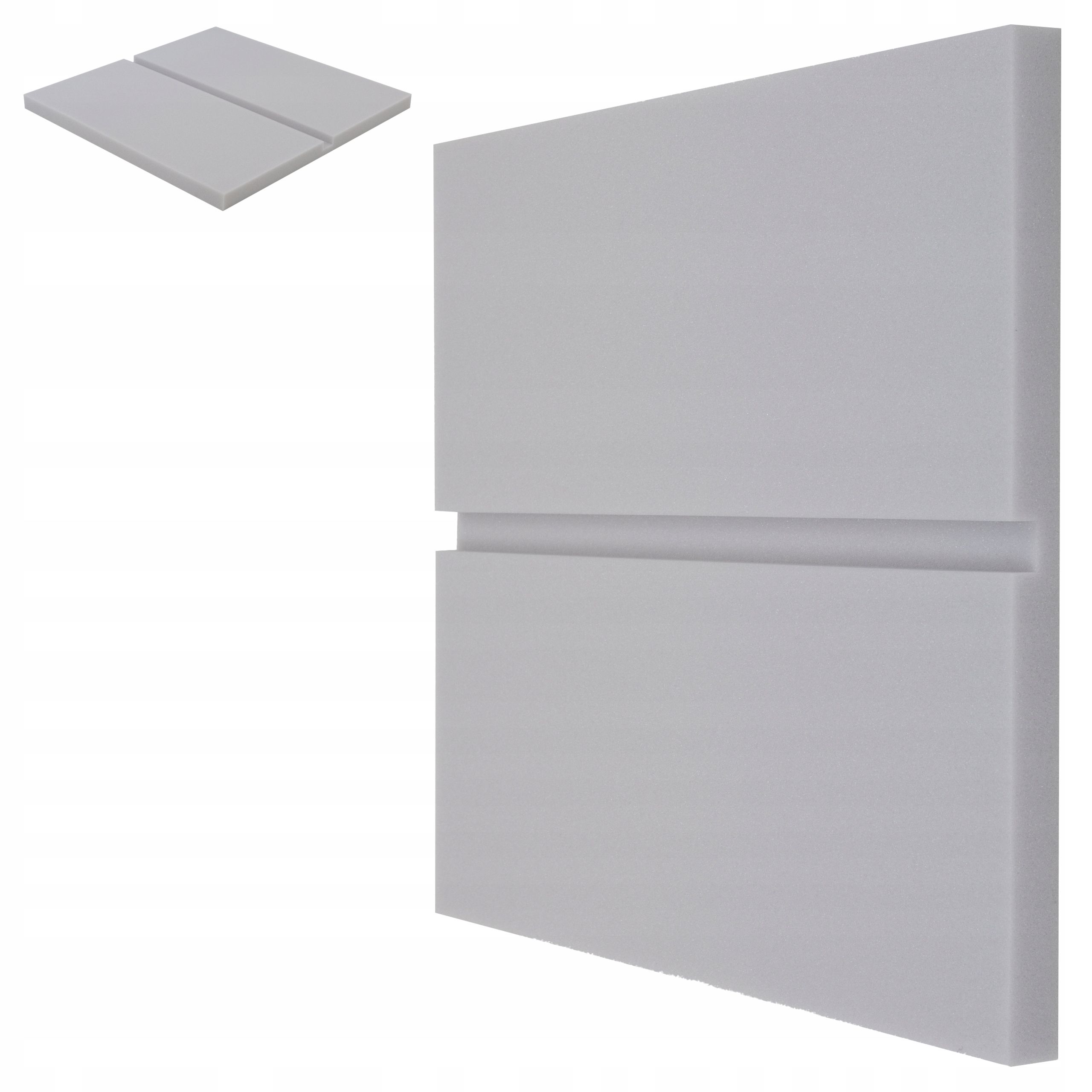  Akustinis skydelis aikštė dekoratyvinis 50x50x3cm su fazė 15mm minkštas kempinėlė ekranas