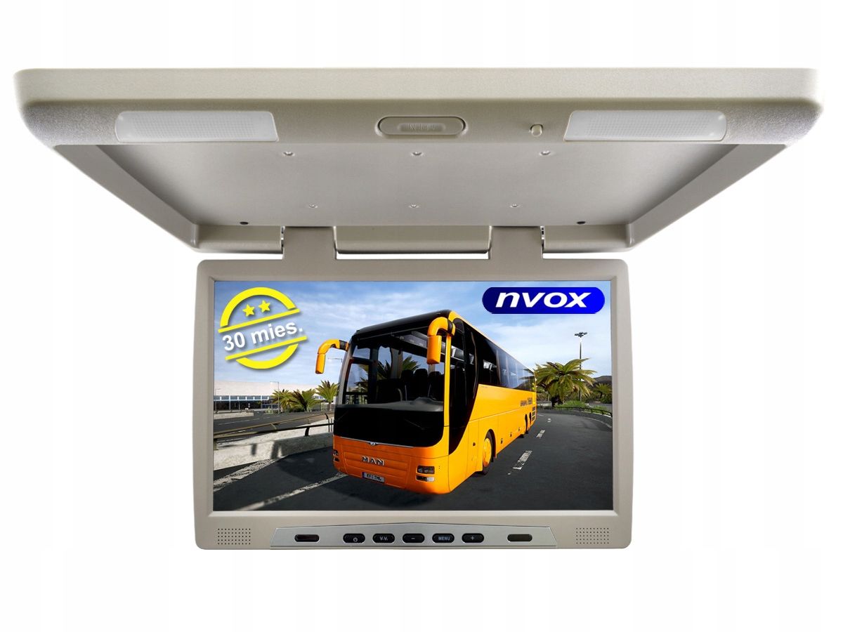  Nvox car monitor ceiling hanging lcd 20 " inches led ir vga