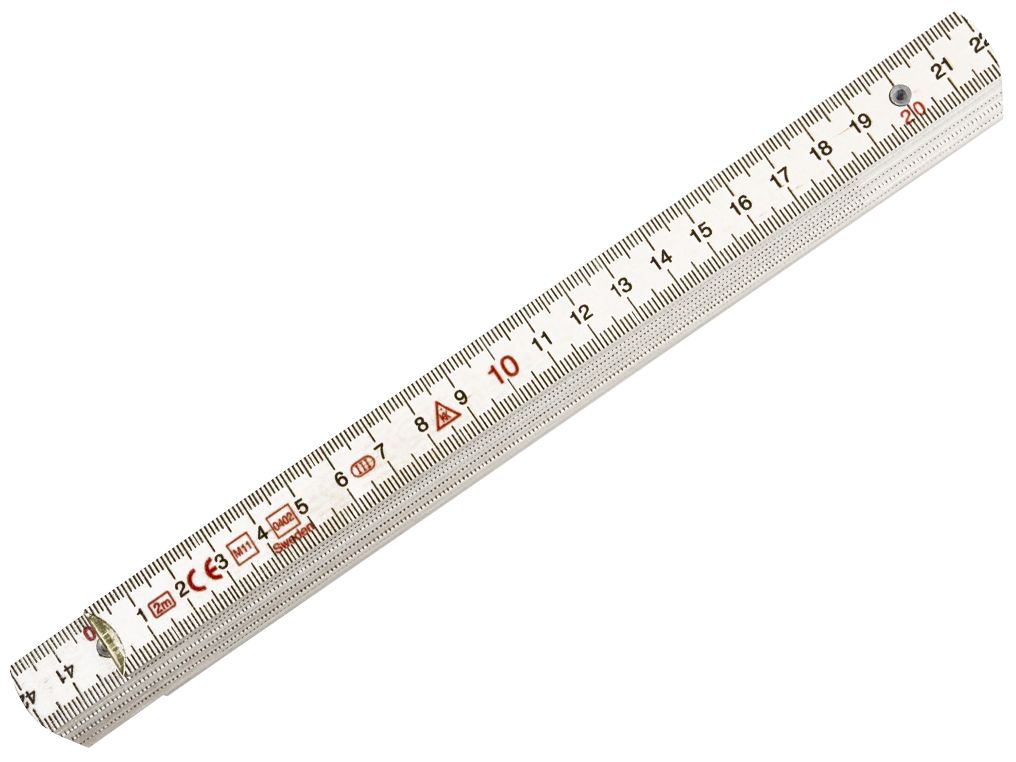  Hultafors t59-2-10w folding wooden ruler 2m