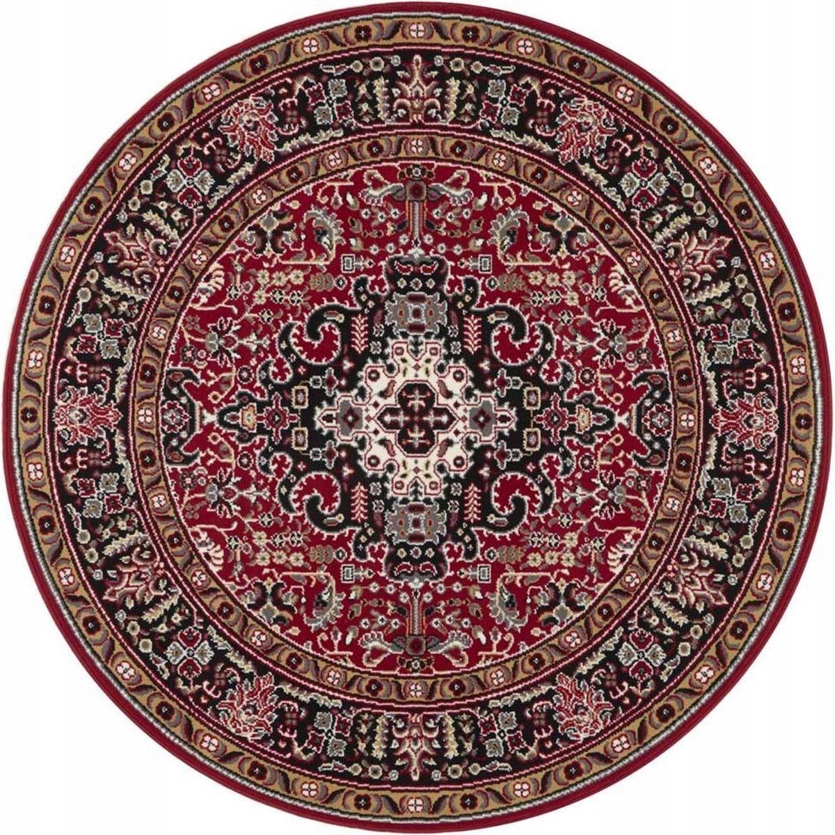  Round carpet for the living room 140cm , soft italian ,green creamy pattern mandala