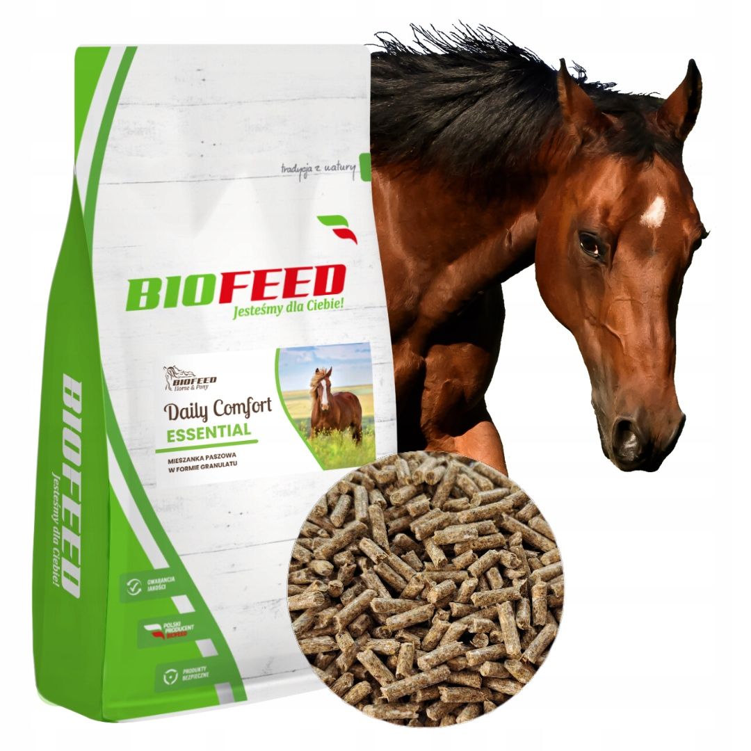  Biofeed horse&pony granulas zirgiem w apmācību barība maisījums 25kg