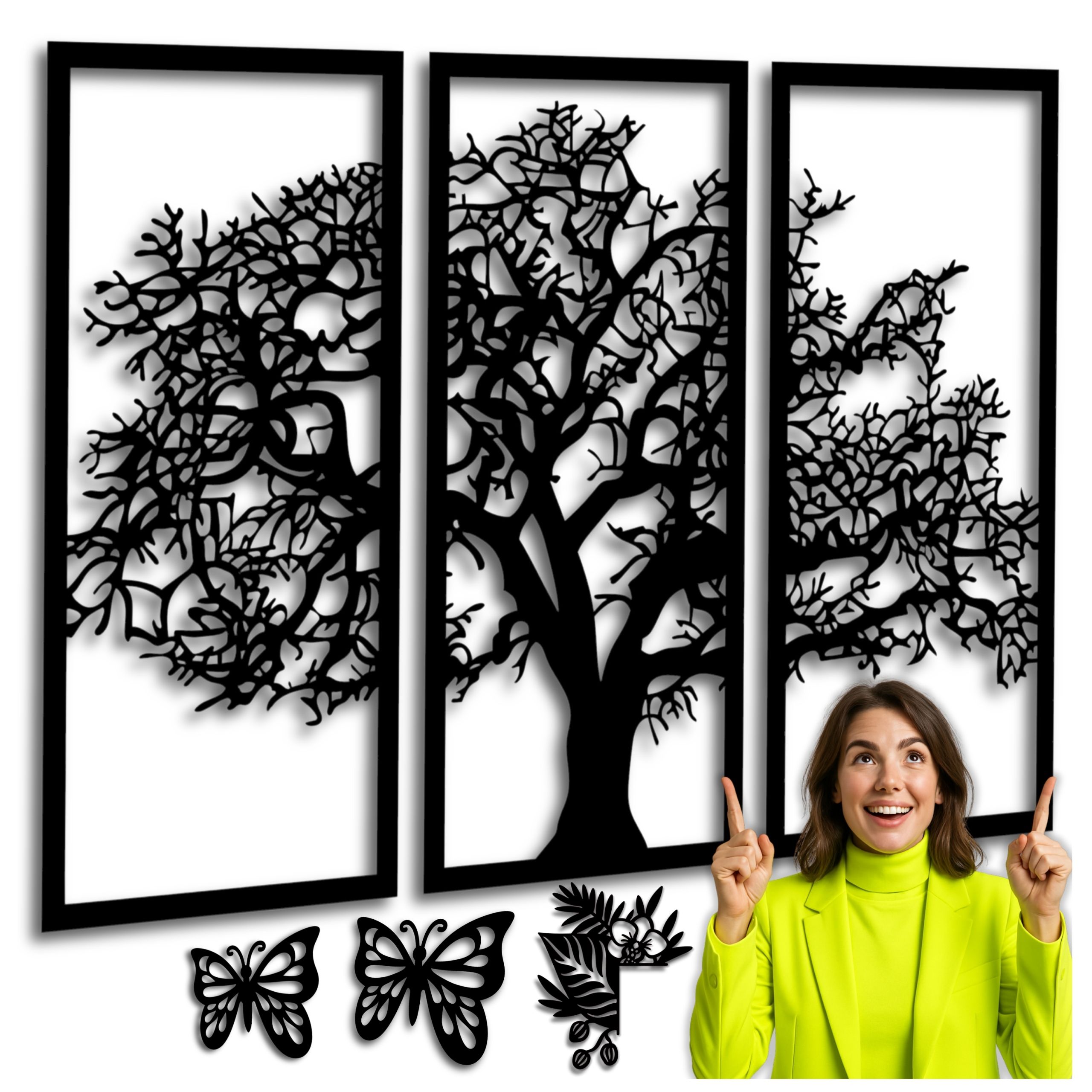  Openwork painting for the living room paintings on the wall wall decoration landscape gor