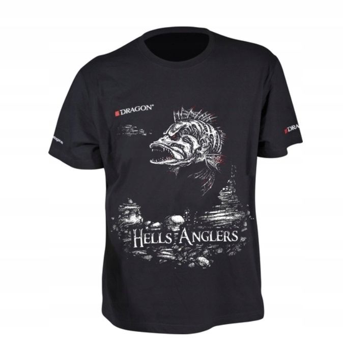  Marškinėliai dragon hells anglers s mix c