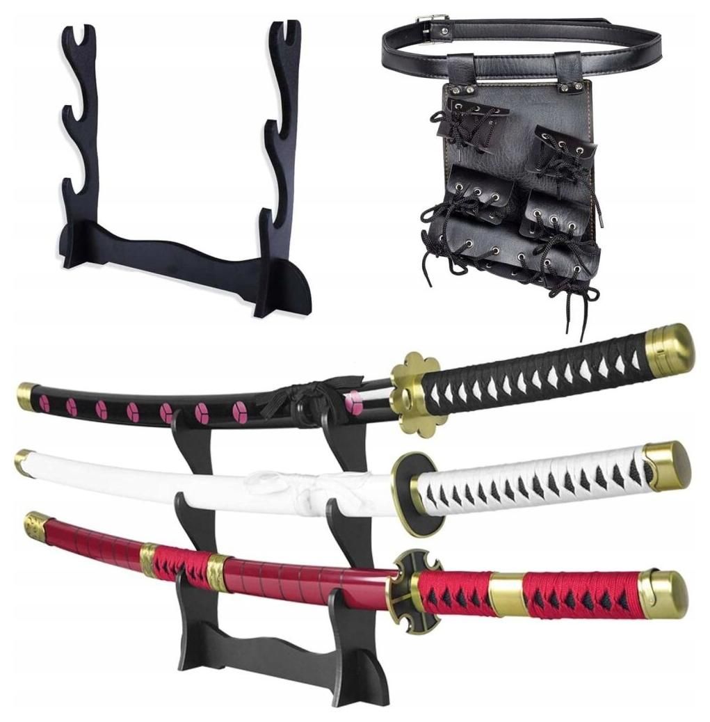  Mõõk katana roronoa zoro wado lchimonji üks tükk cosplay anime jt10512