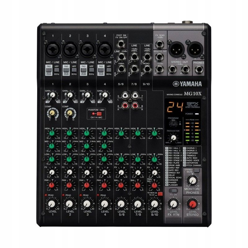  Yamaha mg12 xuk - mikser analoog heli