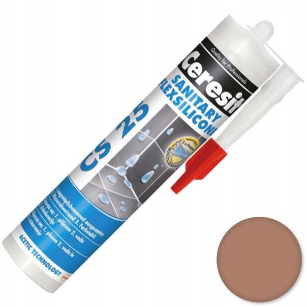  Sanitární silikon ceresit cs25 280ml clinkier