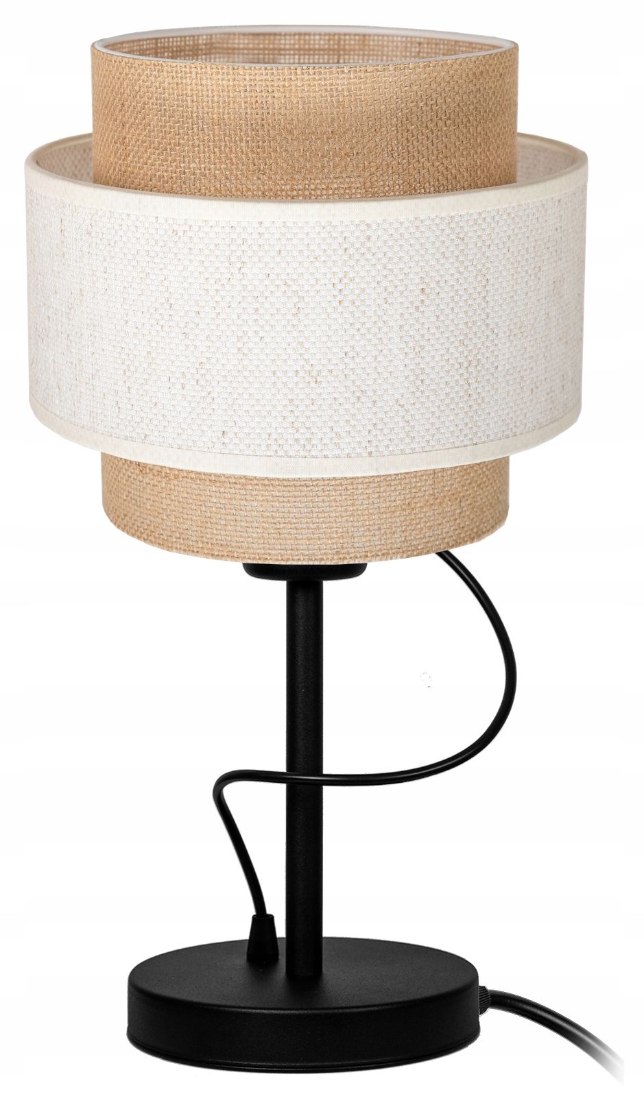  Štýlový nočná/stolová lampa moderné sklo kapucňa plisované grafitová farba led