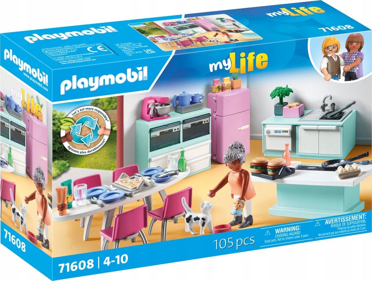  Playmobil didelis lėlių namelis namas dollhouse 70205 + katalogas su plakatem