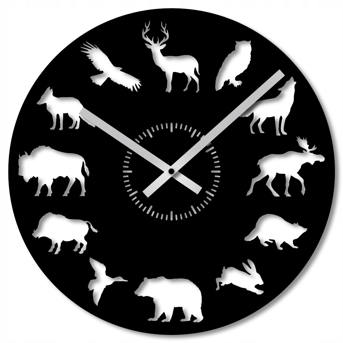  Wall clock 60 cm clock on the wall big clock openwork classic big numbers
