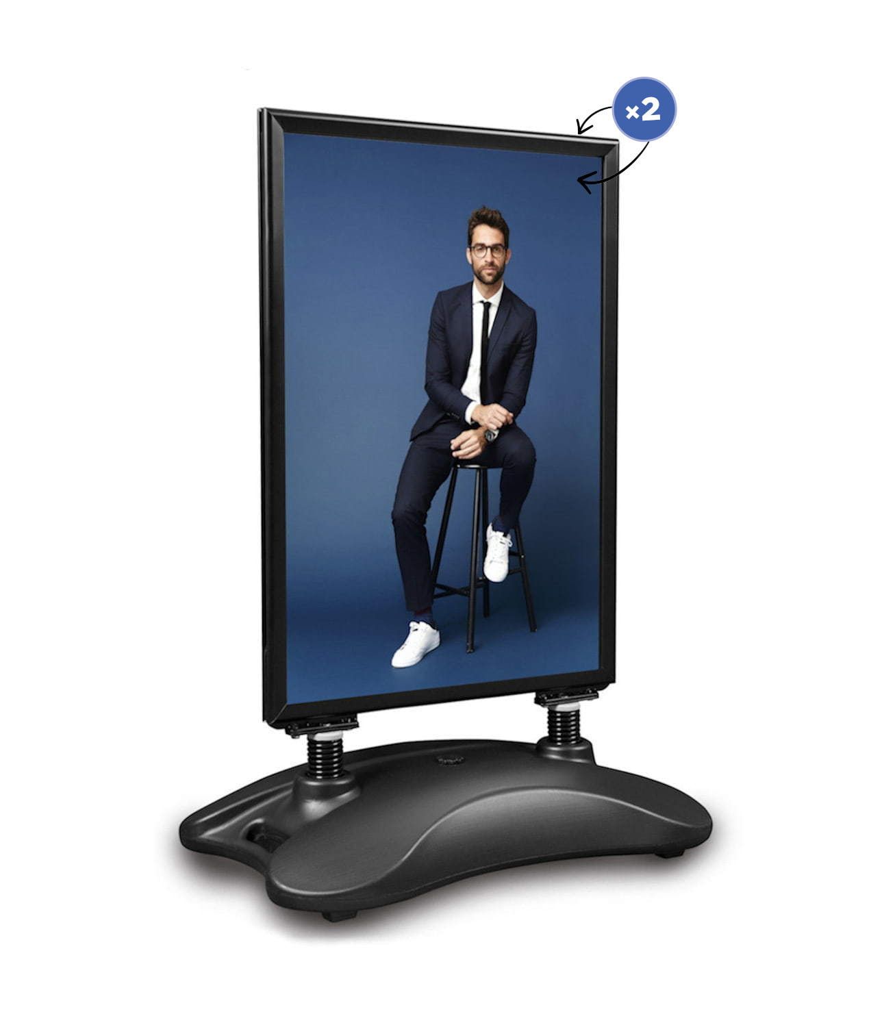  Medinis kreidinis stendas classic xl 72x160 cm