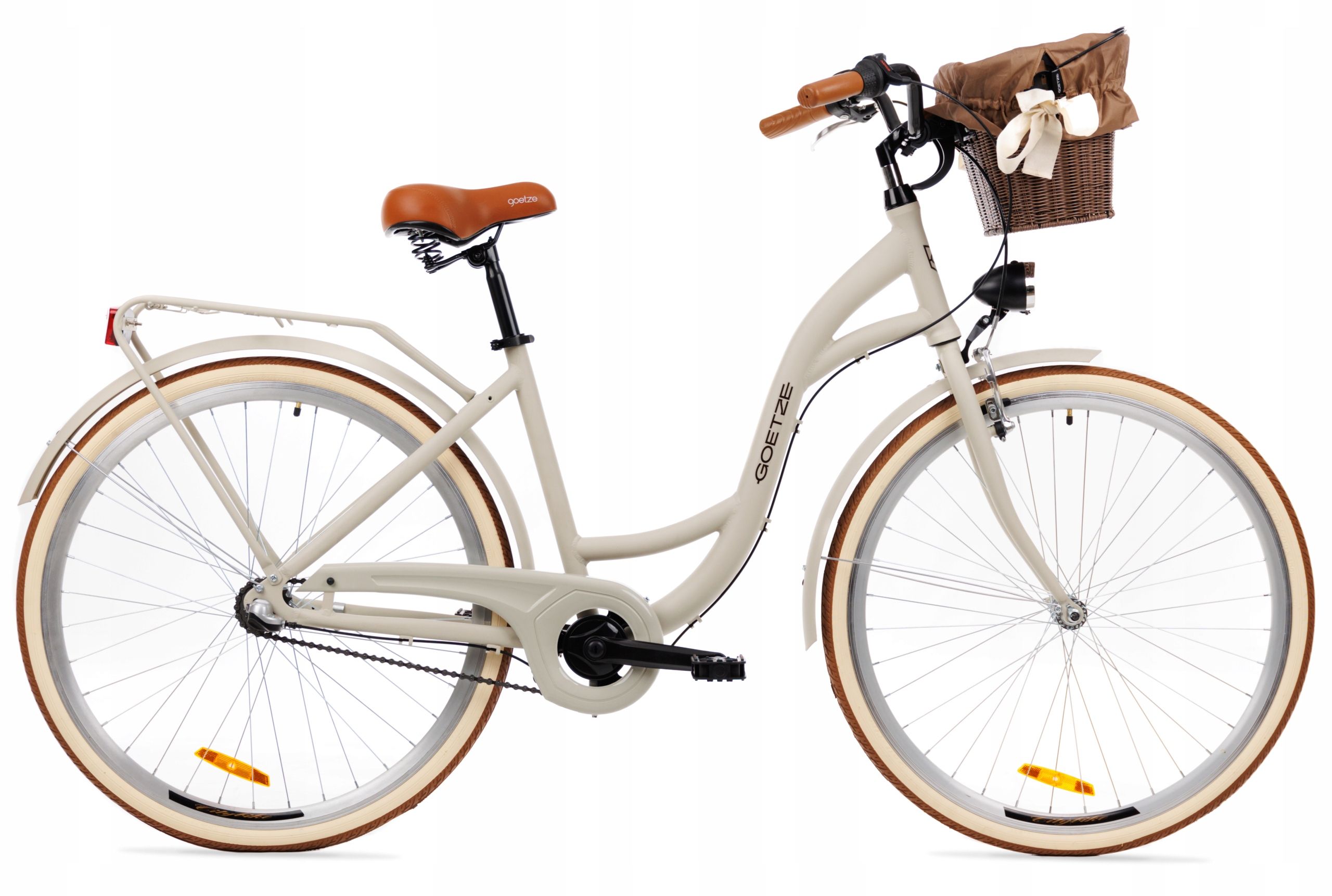  Fahrrad goetze stile 28 3b alu licht nexus tasche