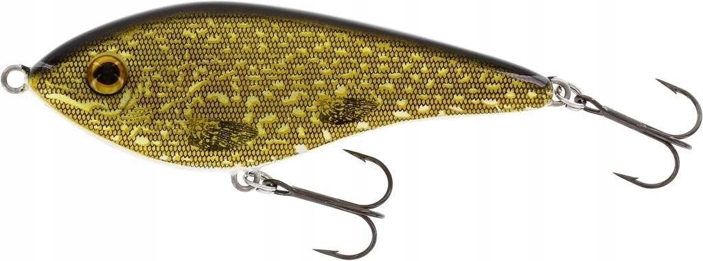  Vobleris westin swim jerk 10cm 34g - skęstantis - 3d rocky red