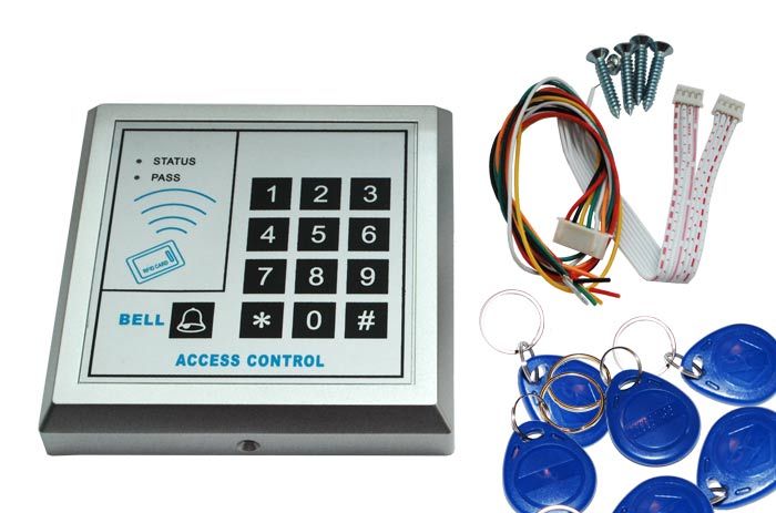  Pilis skaitmeninis rfid liesti, su apšvietimu, raktai
