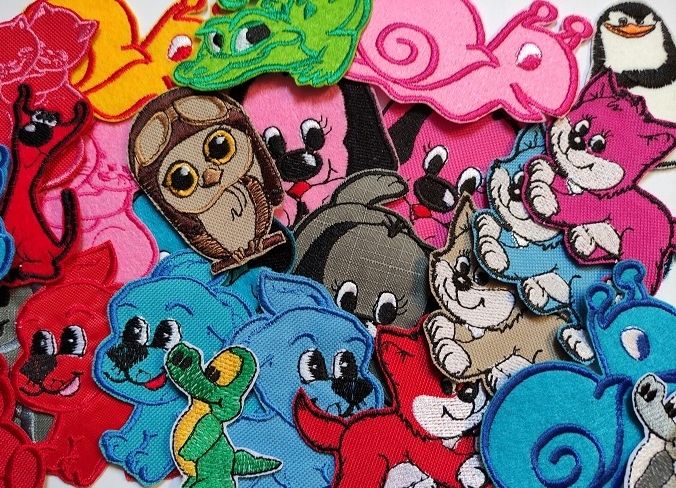  Jahr kind s 9x6cm rabatt aufkleber auf kleidung patch für hosen patches dauerhaft