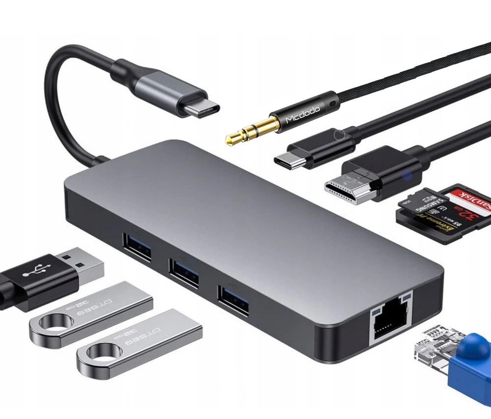  Hub usb skirstytuvas skirstytuvas prievadų aktyvusis maitinimo šaltiniai stikliukai 7x usb 3.0