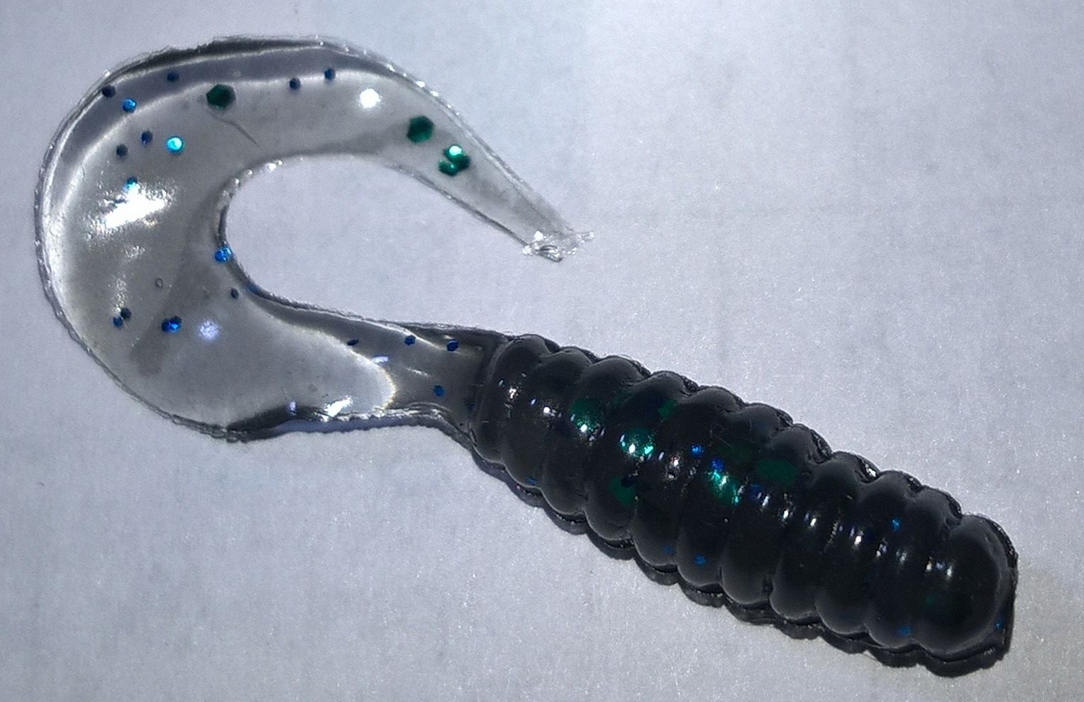  Manns tvisteris 4cm 2 vnt. geltonas fluo, žalias brok.