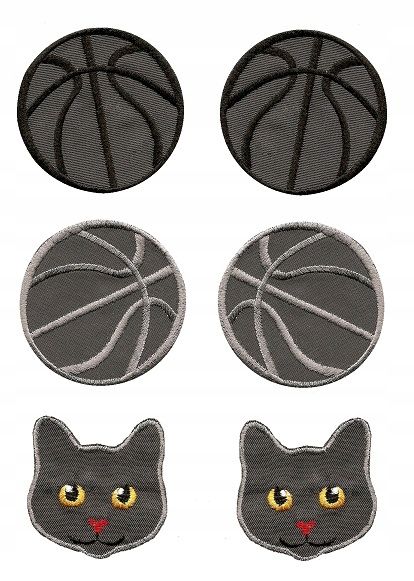  Patch gerät aufkleber auf kleidung patches sm stickerei bälle
